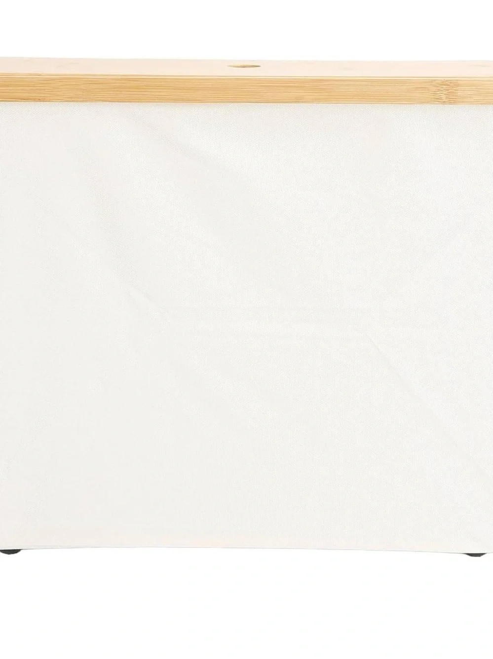 NWOT Toilet Paper Storage Basket, Oxford Cloth, Foldable (Beige)